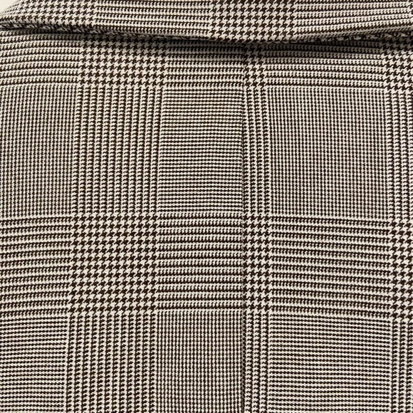 Rachel Zoe Medium Gingham Plaid Open Front 3/4 Length Sleeve Blazer $69 - Picture 7 of 8